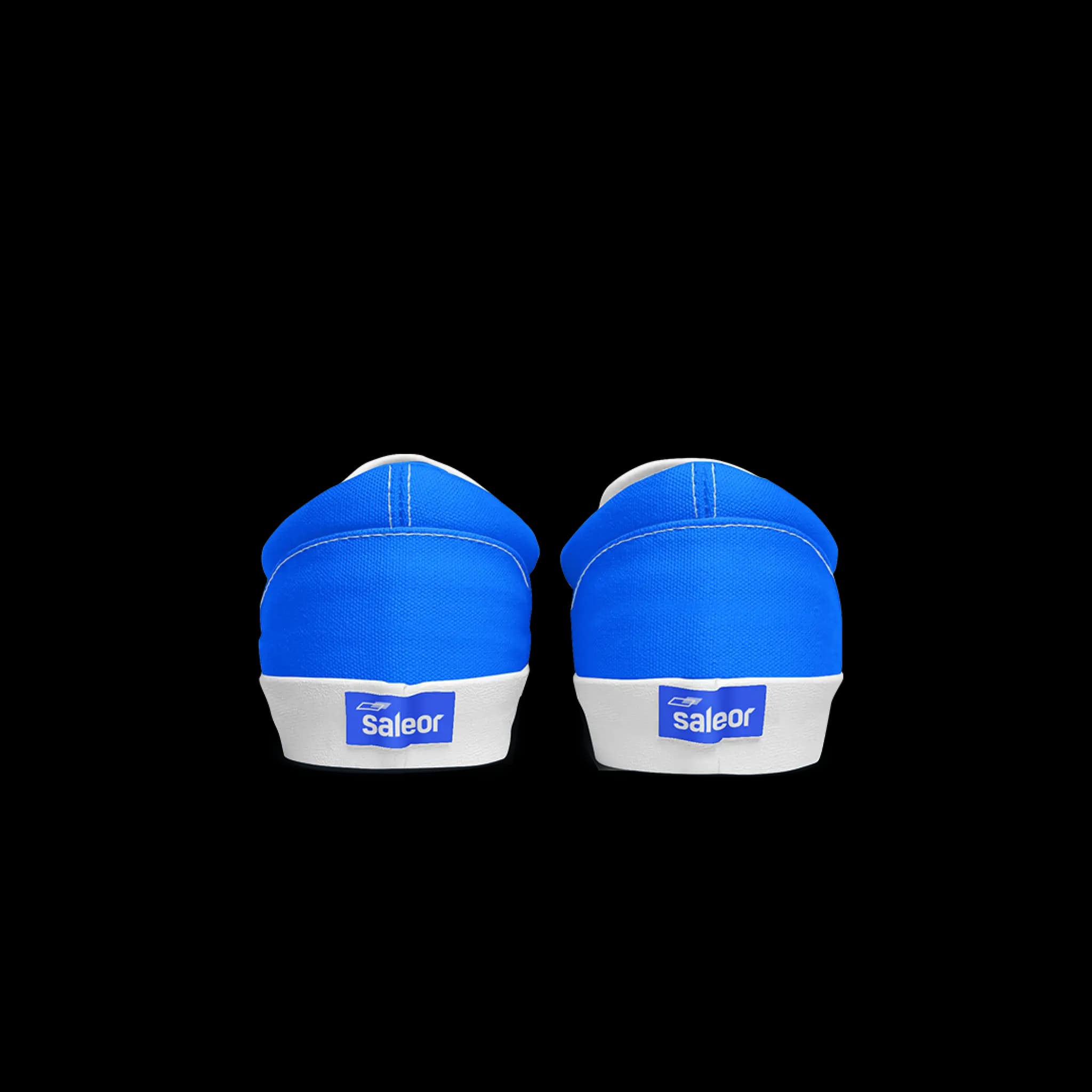 Blue Plimsolls - View 3